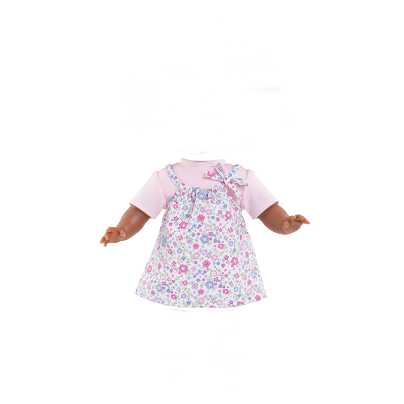 Păpușă de jucărie, care se poate îmbrăca Pauline Ma Corolle păr negru creț și ochi căprui, care clipesc 36 cm de la 4 ani